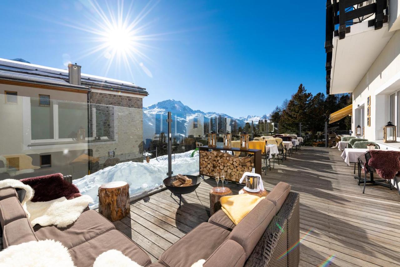 Berghotel Randolins St. Moritz Eksteriør billede
