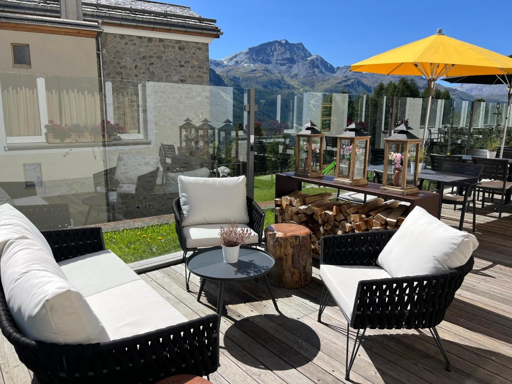 Berghotel Randolins St. Moritz Eksteriør billede